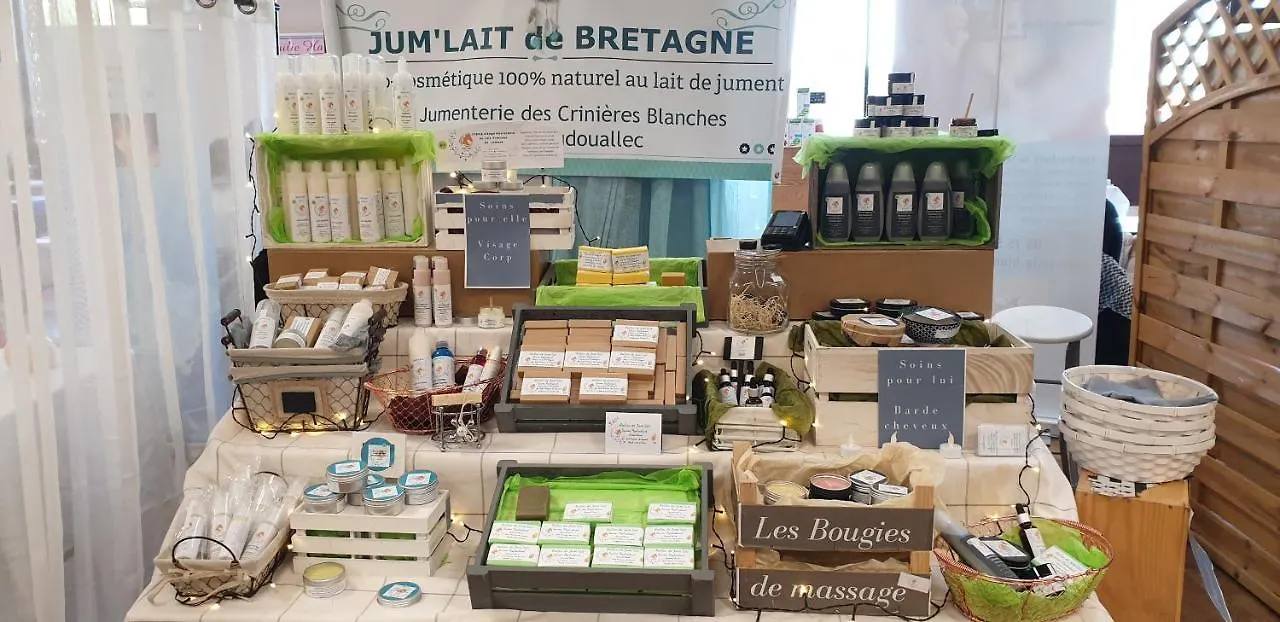 Séjour à la ferme Gîte de la Jumenterie des Crinières Blanches 1 Roudouallec France